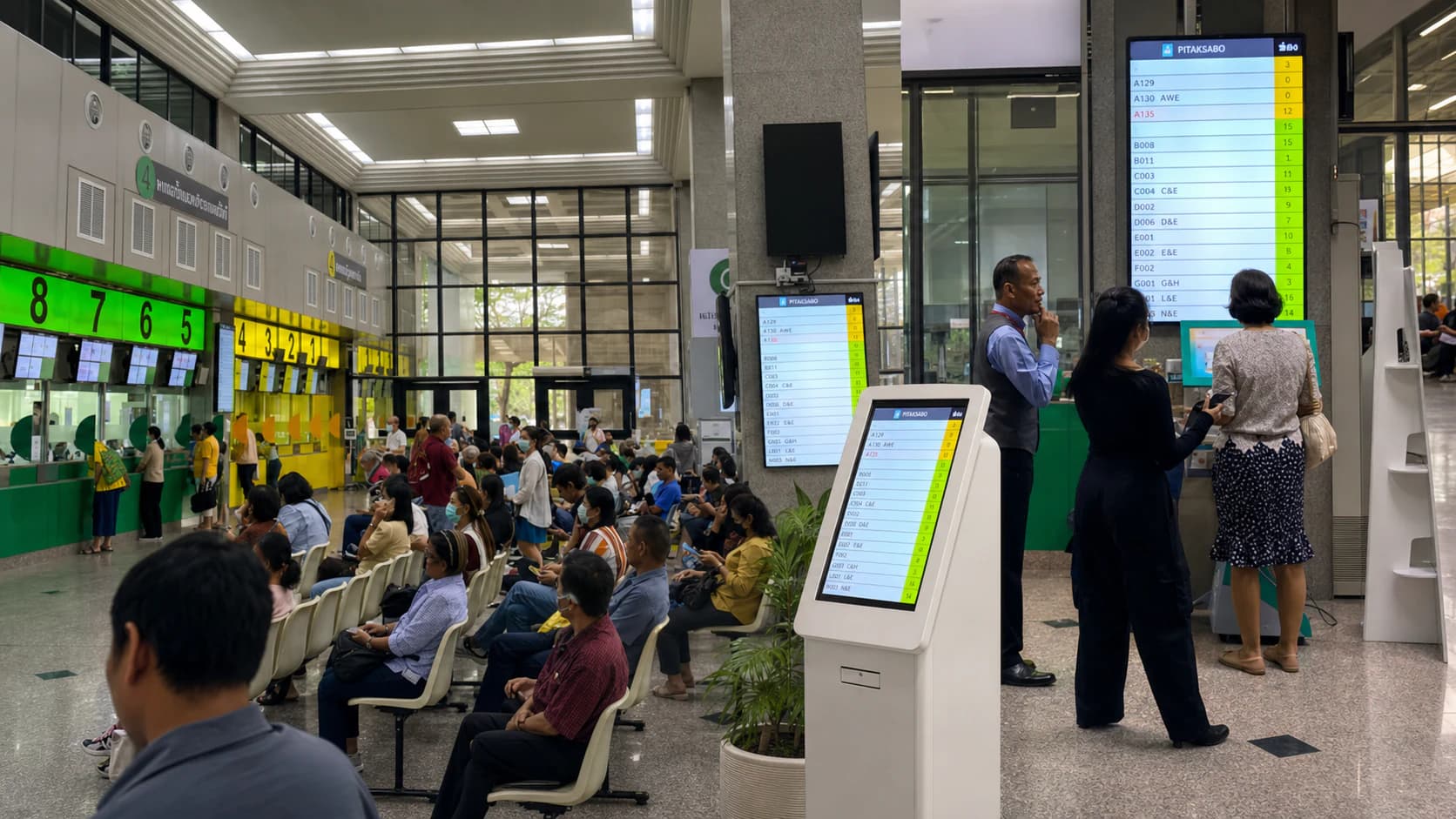 Hospital Kiosk & Queue Management